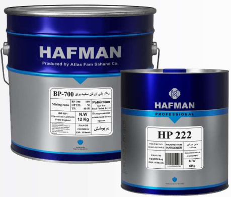 رنگ سفید پلی اورتان براق
VP-700
 3 کیلویی