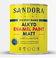 پوشرنگ روغنی آلکیدی مشکی مات
قهوه‌ای، مات، سبز مات، سرمه‌ای مات
کد رنگ‌ها:
1600, 1700, 1800, 1900
حلب