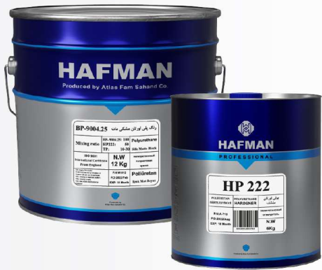 رنگ مشکی پلی اورتان مات
BP-9004.10
 3 کیلویی